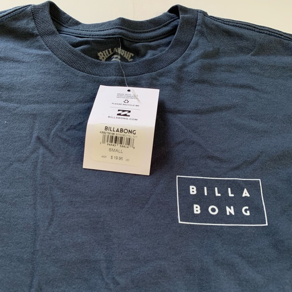 Billabong Boys Diecut Navy Tee - Picture 4 of 4